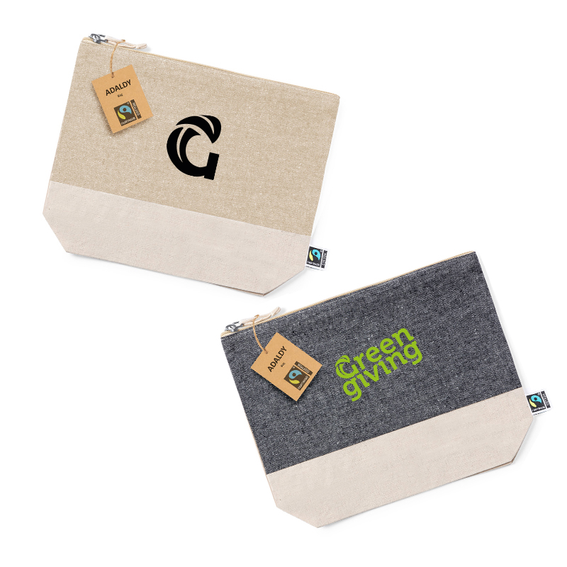 Washbag Fairtrade cotton | Eco gift